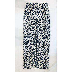 Maxi dress - Black and white